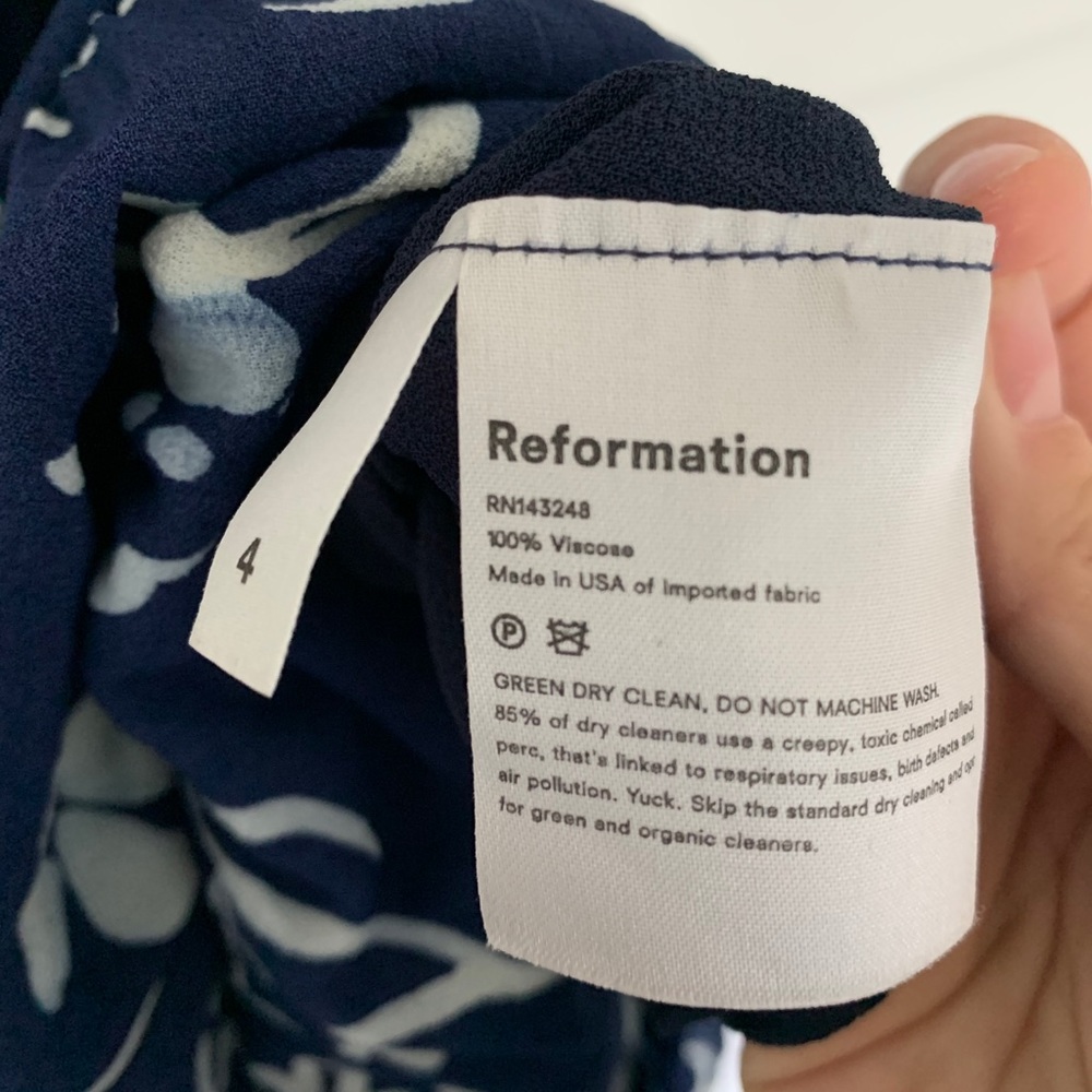 Reformation Kealy Midi Dress (damaged) - Picture 3 of 6
